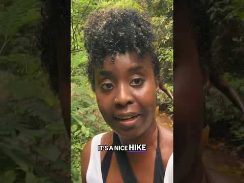 Hiking to the river at Pretty close 876 #visitjamaica #travelwithtoniann