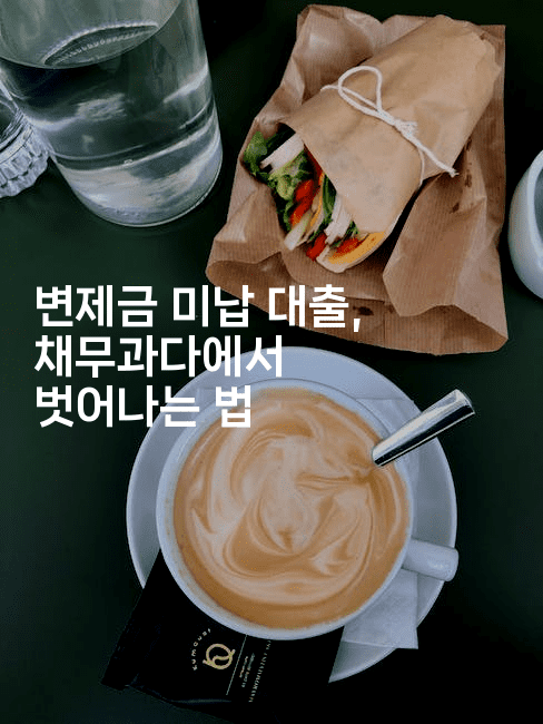 변제금 미납 대출, 채무과다에서 벗어나는 법-언어보물