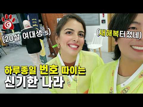 여자 한복 입은 남자를 본 아프리카 사람들의 반응  |  아프리카여행  | 튀니지여행 | #민트리버